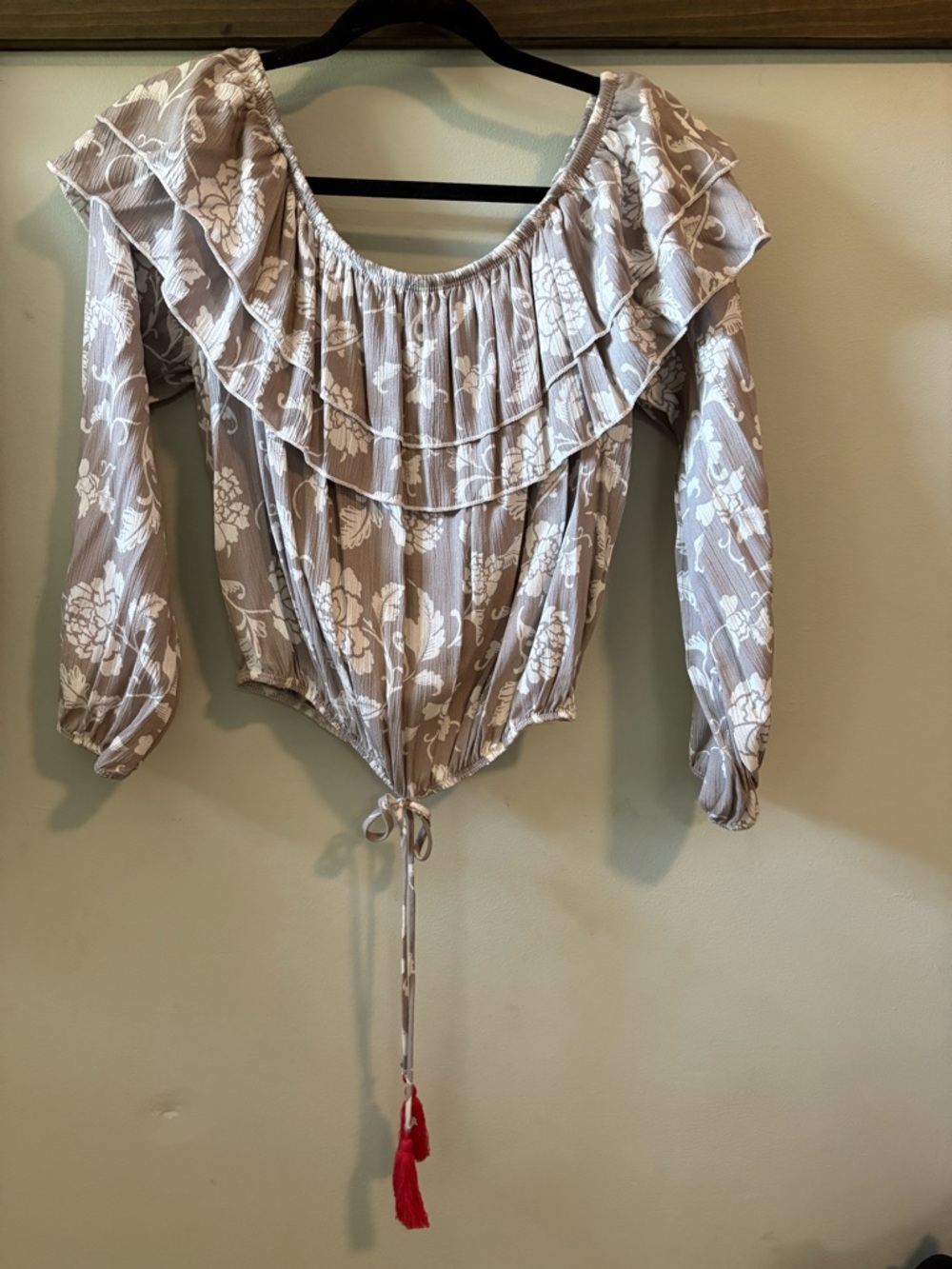 Large Altar'd State Off the Shoulder Top